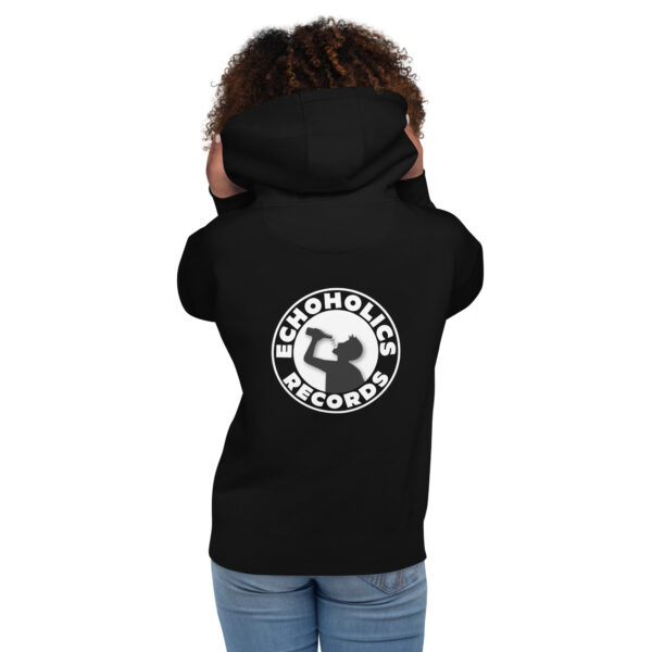 "D.I.E.M." Hoodie - DaButters (Black + White) - Image 2