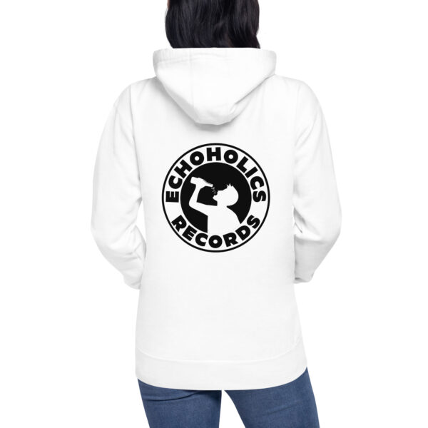 "D.I.E.M." Hoodie - DaButters (White + Black) - Image 2