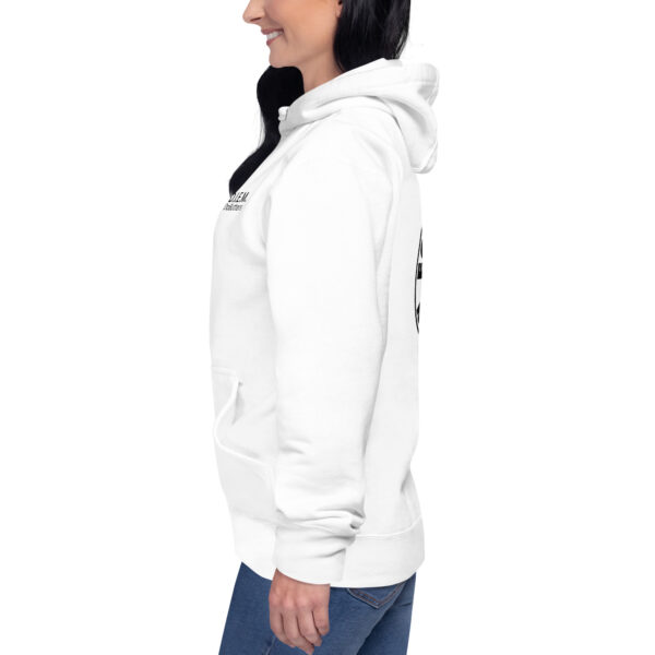 "D.I.E.M." Hoodie - DaButters (White + Black) - Image 3